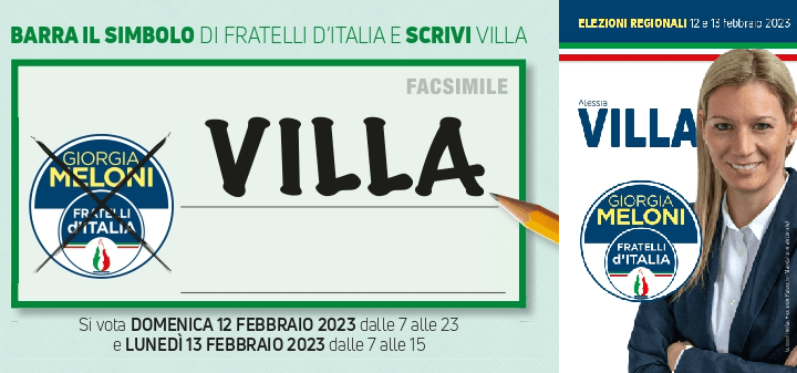 Alessia Villa: sarà come votare per me