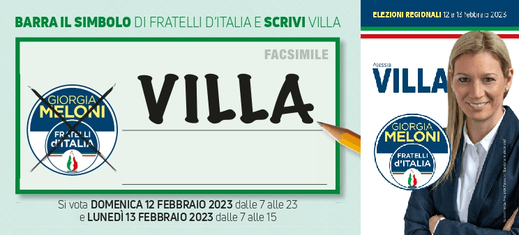 Alessia Villa: sarà come votare per me